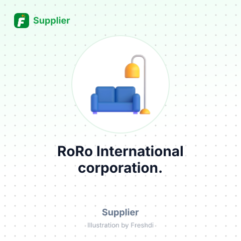 RoRo International corporation. – summary card, no photo uploaded yet