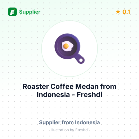 Roaster Coffee Medan  – summary card, no photo uploaded yet