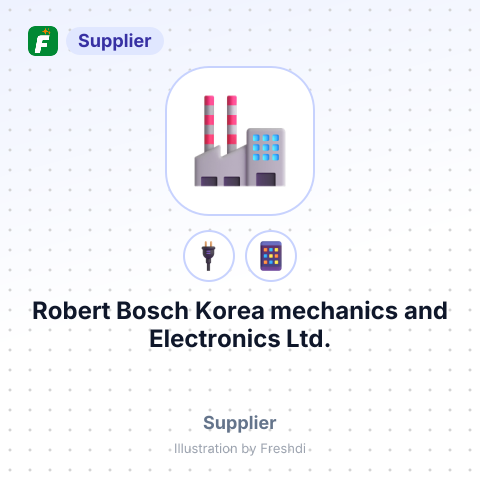 Robert Bosch Korea mechanics and Electronics Ltd. – summary card, no photo uploaded yet