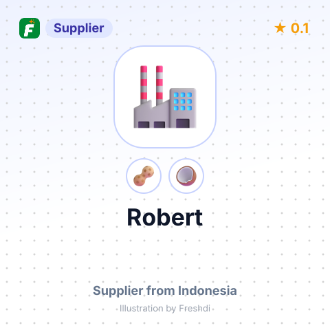 Robert  – summary card, no photo uploaded yet