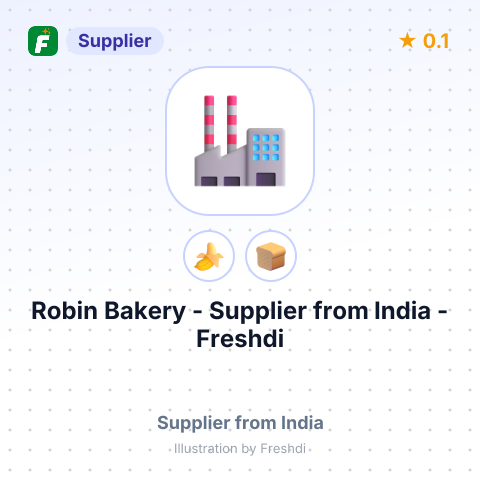 Robin Bakery  – summary card, no photo uploaded yet