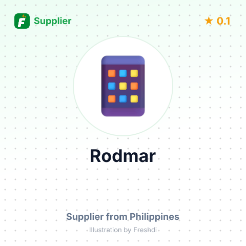 Rodmar  – summary card, no photo uploaded yet
