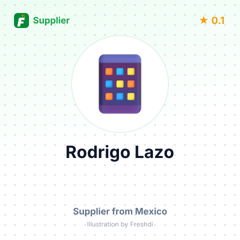 Rodrigo Lazo  – summary card, no photo uploaded yet