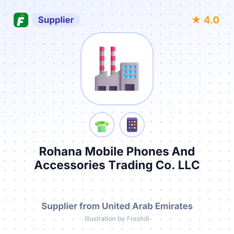 Rohana Mobile Phones And Accessories Trading Co. LLC – summary card, no photo uploaded yet