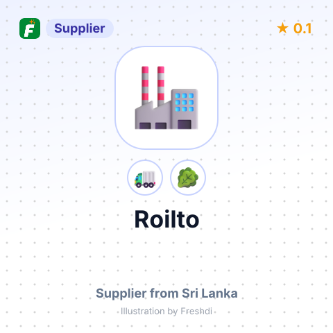 Roilto – summary card, no photo uploaded yet