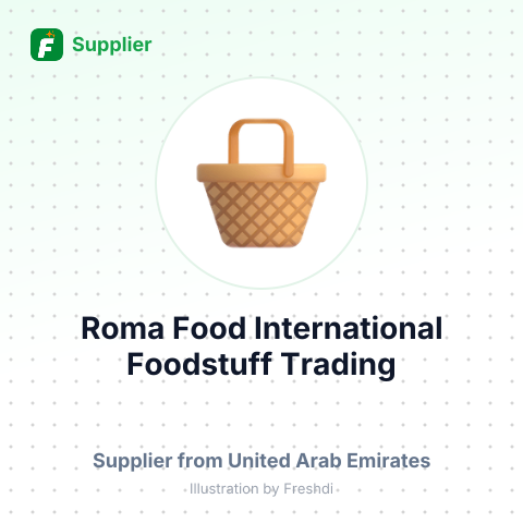 Roma Food International Foodstuff Trading – summary card, no photo uploaded yet