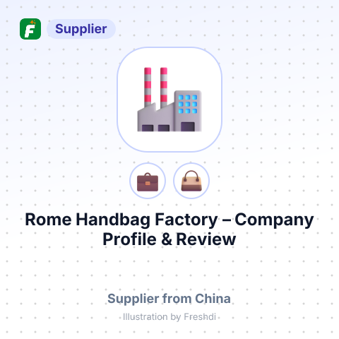 Rome Handbag Factory – summary card, no photo uploaded yet