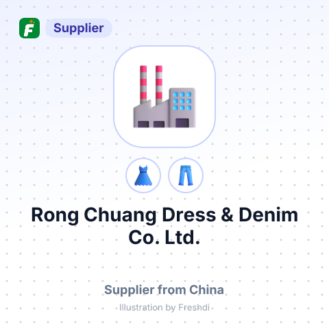 Rong Chuang Dress & Denim Co.,Ltd. – summary card, no photo uploaded yet