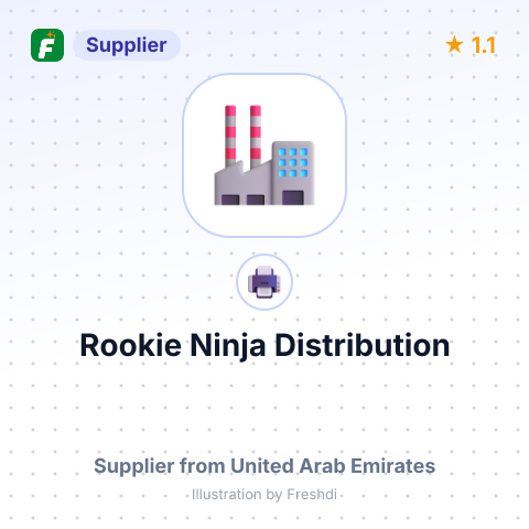 Rookie Ninja Distribution – summary card, no photo uploaded yet