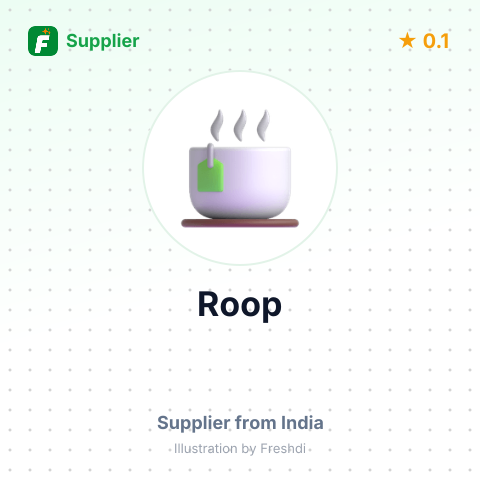 Roop  – summary card, no photo uploaded yet