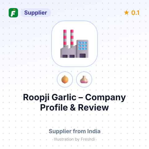 Roopji Garlic – summary card, no photo uploaded yet
