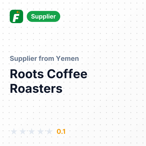 Roots Coffee Roasters  – summary card, no photo uploaded yet