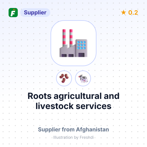 Roots agricultural and livestock services  – summary card, no photo uploaded yet