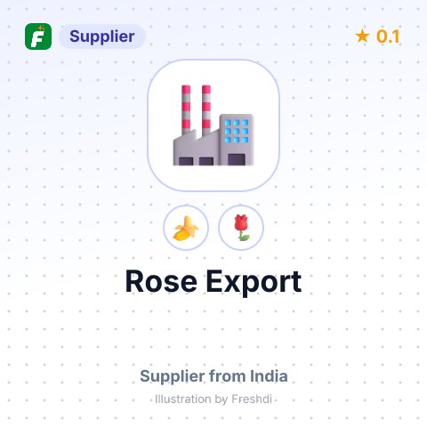Rose Export  – summary card, no photo uploaded yet