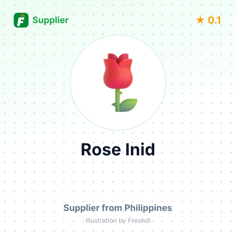 Rose Inid  – summary card, no photo uploaded yet