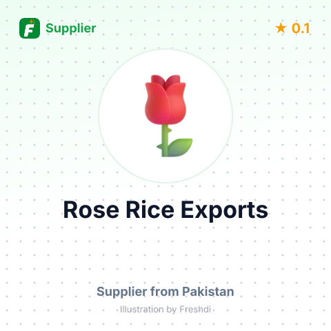 Rose Rice Exports  – summary card, no photo uploaded yet
