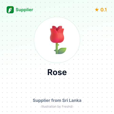 Rose  – summary card, no photo uploaded yet