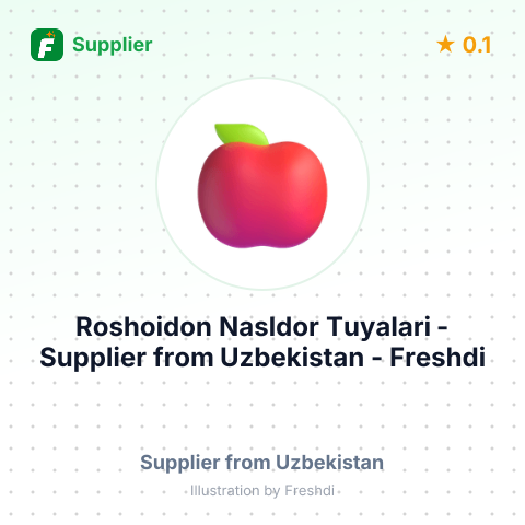 Roshoidon Nasldor Tuyalari  – summary card, no photo uploaded yet