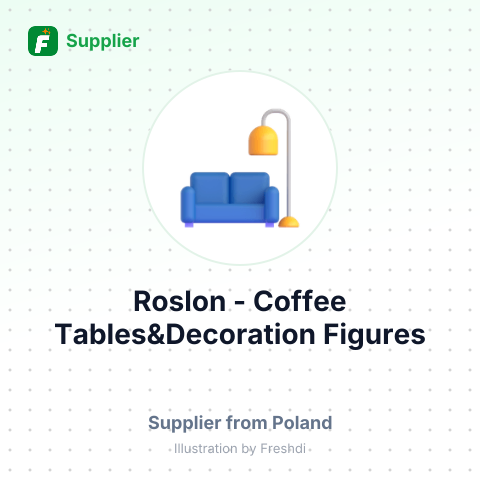 Roslon - Coffee Tables&Decoration Figures – summary card, no photo uploaded yet