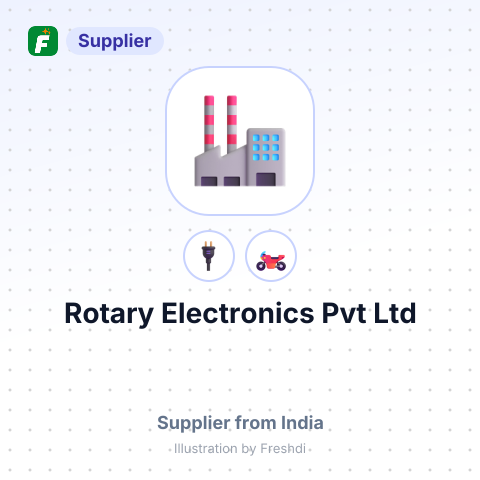 Rotary Electronics Pvt Ltd – summary card, no photo uploaded yet