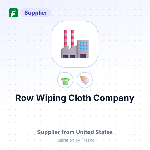 Row Wiping Cloth Company – summary card, no photo uploaded yet