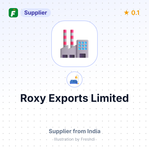 Roxy Exports Limited  – summary card, no photo uploaded yet