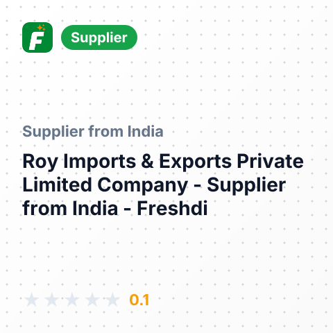 Roy Imports & Exports Private Limited Company  – summary card, no photo uploaded yet