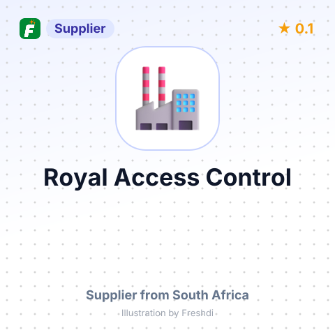 Royal Access Control – summary card, no photo uploaded yet