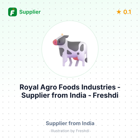 Royal Agro Foods Industries  – summary card, no photo uploaded yet