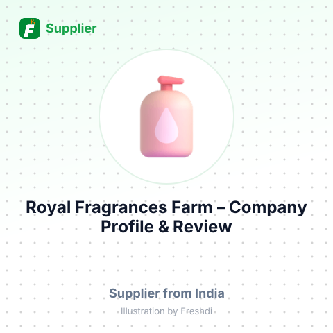 Royal Fragrances Farm – summary card, no photo uploaded yet