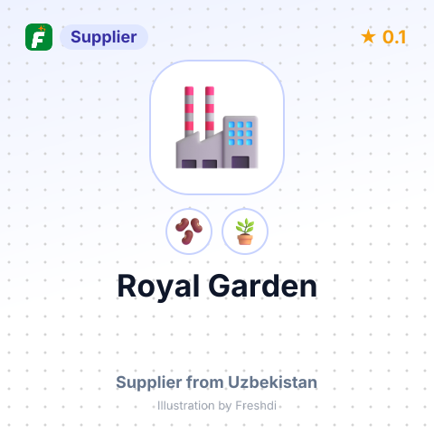 Royal Garden  – summary card, no photo uploaded yet