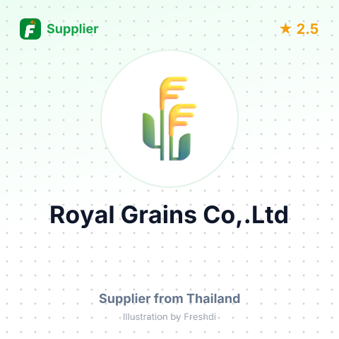 Royal Grains Co,.Ltd – summary card, no photo uploaded yet