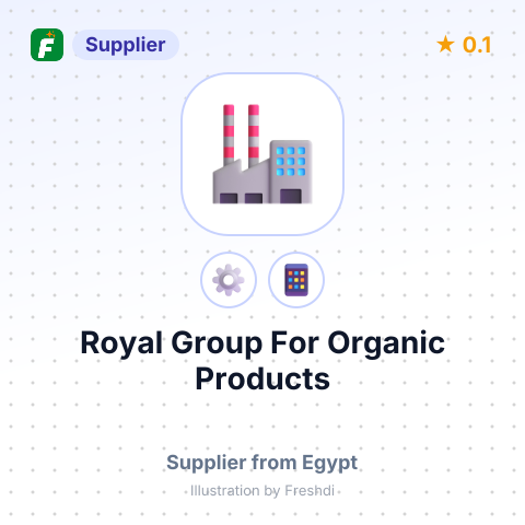 Royal Group For Organic Products – summary card, no photo uploaded yet