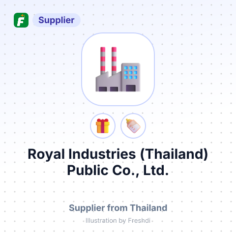 Royal Industries (Thailand) Public Co., Ltd. – summary card, no photo uploaded yet