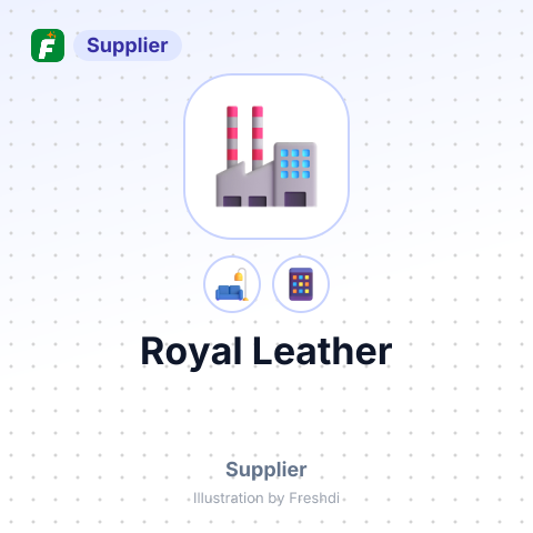 Royal Leather – summary card, no photo uploaded yet