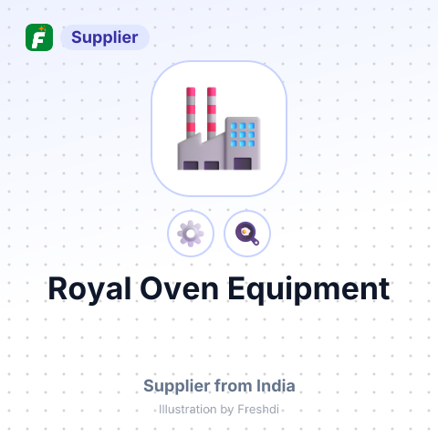 Royal Oven Equipment – summary card, no photo uploaded yet