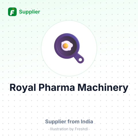 Royal Pharma Machinery – summary card, no photo uploaded yet