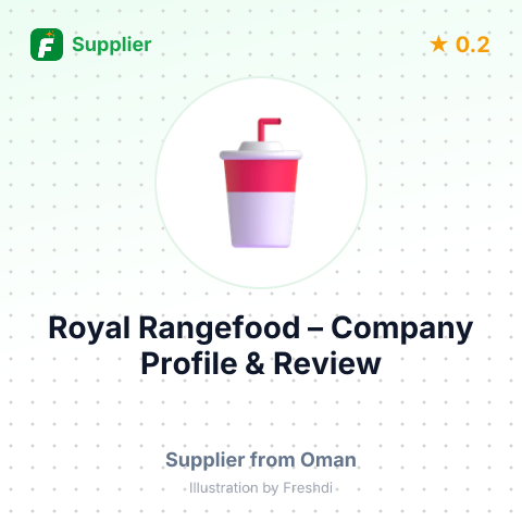 Royal Rangefood – summary card, no photo uploaded yet