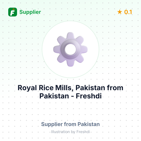 Royal Rice Mills, Pakistan  – summary card, no photo uploaded yet