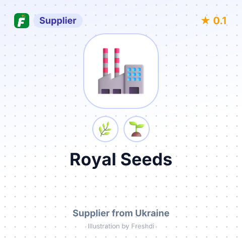 Royal Seeds  – summary card, no photo uploaded yet