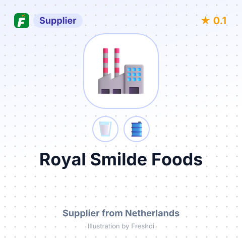 Royal Smilde Foods – summary card, no photo uploaded yet