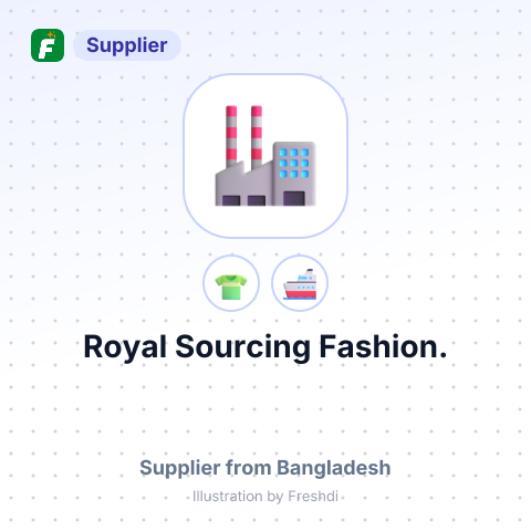 Royal Sourcing Fashion. – summary card, no photo uploaded yet