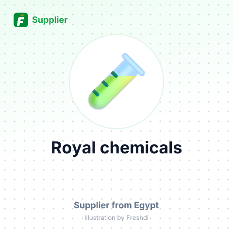 Royal chemicals – summary card, no photo uploaded yet