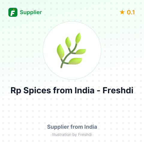 Rp Spices  – summary card, no photo uploaded yet