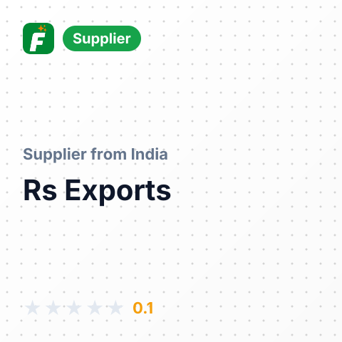 Rs Exports  – summary card, no photo uploaded yet