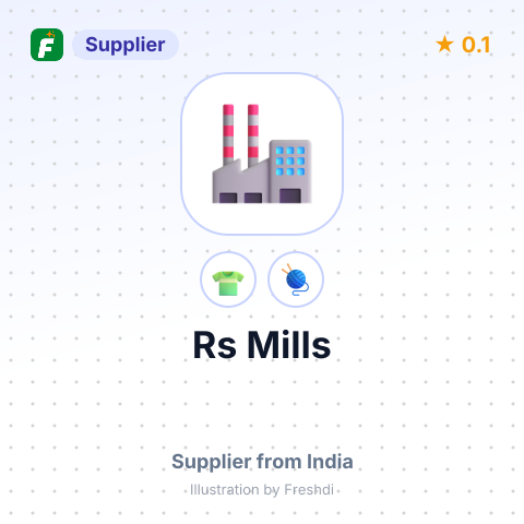 Rs Mills  – summary card, no photo uploaded yet