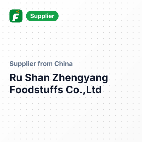 Ru Shan Zhengyang Foodstuffs Co.,Ltd – summary card, no photo uploaded yet