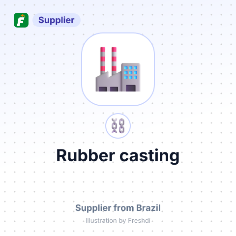 Rubber casting – summary card, no photo uploaded yet
