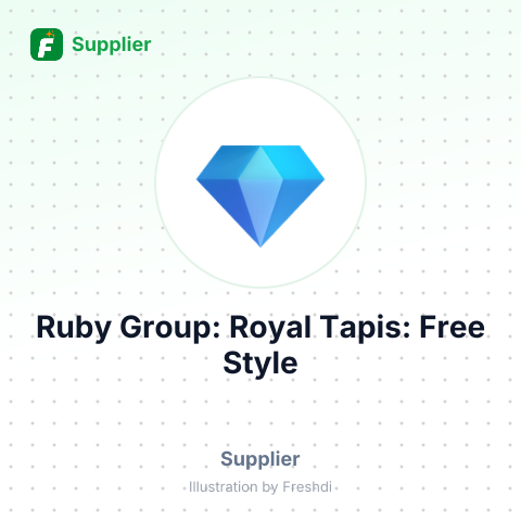 Ruby Group: Royal Tapis: Free Style – summary card, no photo uploaded yet