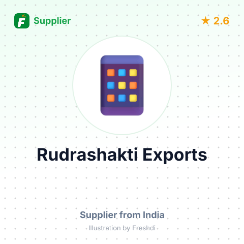Rudrashakti Exports – summary card, no photo uploaded yet